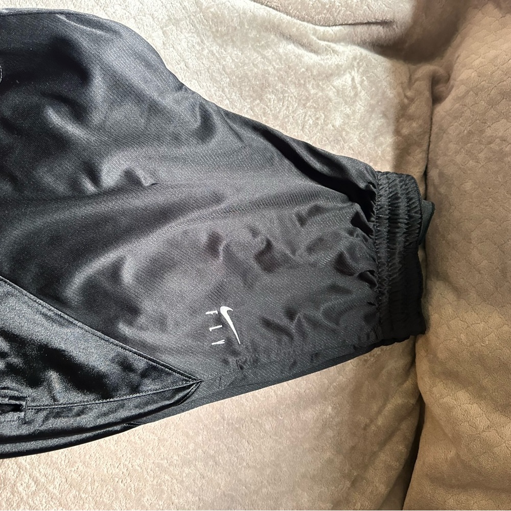 Nike Black Athletic Shorts with Elastic Waistband